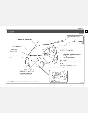 nissan dayz 2013-2014 owners manual in english